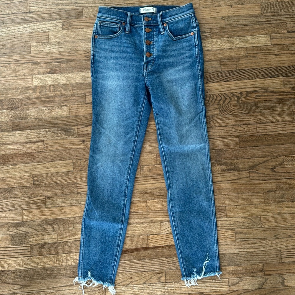 Madewell skinny jeans
